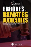 Errores en remates judiciales (eBook, ePUB)