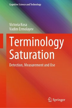 Terminology Saturation (eBook, PDF) - Kosa, Victoria; Ermolayev, Vadim