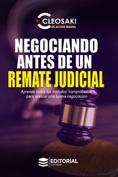 Cover Negociando antes de un remate judicial (eBook, ePUB)
