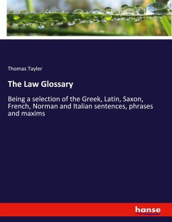 The Law Glossary - Tayler, Thomas