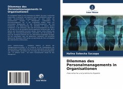 Dilemmas des Personalmanagements in Organisationen - Sobocka Szczapa, Halina