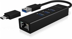 Cover RAIDSONIC ICY BOX USB 3.0 HUB & LAN Adapter