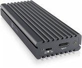 RAIDSONIC ICY BOX Gehäuse für 1x M.2 NVMe & SATA SSD mit USB Type-C Anschluss