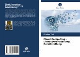 Cloud Computing - Dienstbereitstellung, Bereitstellung