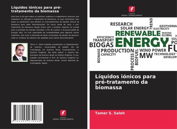 Líquidos iónicos para pré-tratamento da biomassa Líquidos iónicos para pré-tratamento da biomassa