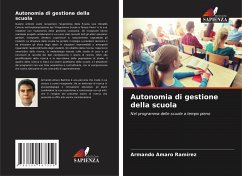 Autonomia di gestione della scuola - Amaro Ramírez, Armando