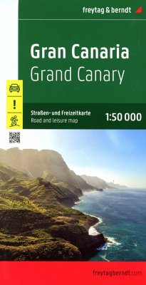 Gran Canaria, Straßen- und Freizeitkarte 1:50.000, freytag & berndt