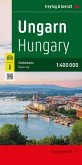 Ungarn, Straßenkarte 1:400.000, freytag & berndt