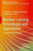 Machine Learning Technologies and Applications