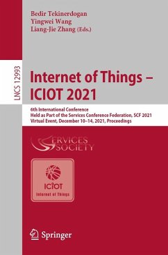 Cover Internet of Things - ICIOT 2021 (eBook, PDF)