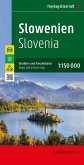 Slowenien, Straßen- und Freizeitkarte 1:150.000, freytag & berndt