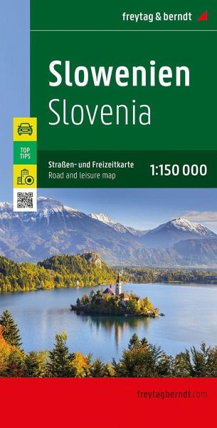 Slowenien Straßen- und Freizeitkarte 1:150.000 freytag & berndt