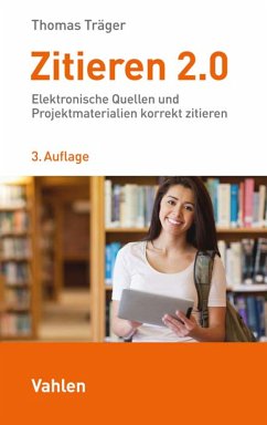 Zitieren 2.0 (eBook, PDF) - Träger, Thomas