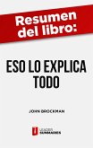 Resumen del libro &quote;Eso lo explica Todo&quote; de John Brockman (eBook, ePUB)