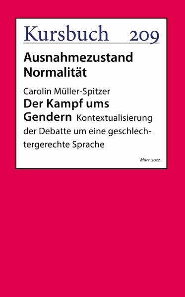 Der Kampf ums Gendern (eBook, ePUB) Der Kampf ums Gendern (eBook, ePUB)
