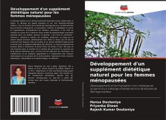 Développement d'un supplément diététique naturel pour les femmes ménopausées - Dautaniya, Hansa;Diwan, Priyanka;Doutaniya, Rajesh Kumar