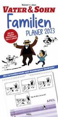 Cover Vater & Sohn 2023 Familienplaner