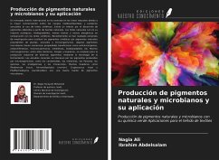 Producción de pigmentos naturales y microbianos y su aplicación - Ali, Nagia; Abdelsalam, Ibrahim