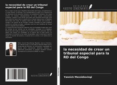 la necesidad de crear un tribunal especial para la RD del Congo - Massidiavingi, Yannick