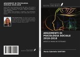 ARGOMENTI DI PSICOLOGIA SOCIALE 2010-2018