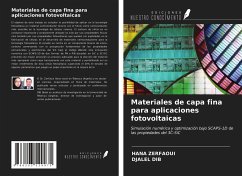 Materiales de capa fina para aplicaciones fotovoltaicas - Zerfaoui, Hana; Dib, Djalel