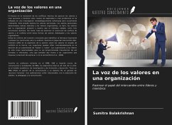 La voz de los valores en una organización - Balakrishnan, Sumitra