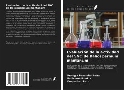 Cover Evaluación de la actividad del SNC de Baliospermum montanum