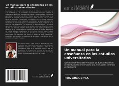 Un manual para la enseñanza en los estudios universitarios - Attar, D. M. A.