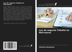 Ley de seguros Takaful en Marruecos - Boukantar, Ghizlane