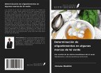 Determinación de oligoelementos en algunas marcas de té verde