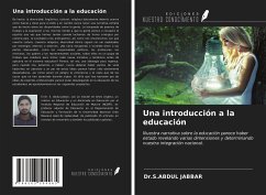 Una introducción a la educación - Jabbar, S. Abdul