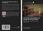 Lecciones aprendidas El juego de las personas