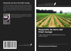 Requisito de boro del frijol mungo - Naeem, Muhammad Asif