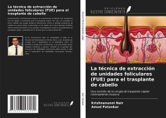 La técnica de extracción de unidades foliculares (FUE) para el trasplante de cabello - Nair, Krishnanunni; Patankar, Amod