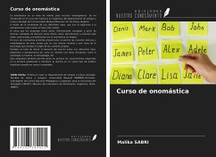 Curso de onomástica - Sabri, Malika