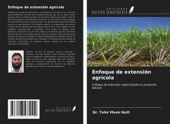 Enfoque de extensión agrícola - Butt, Tahir Munir