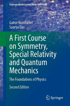 Cover A First Course on Symmetry, Special Relativity and Quantum Mechanics (eBook, PDF)