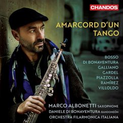 Amarcord D'Un Tango-Werke Für Saxophon & Bandoneon - Albonetti,Marco/Bonventura/Orchestra Filarmonica