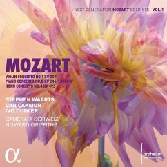 Violinkonzert 1 Kv 207/Klavierkonzert 8/+ - Waarts/Cakmur/Grifftihs/Camerata Schweiz/+