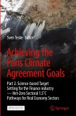 Achieving the Paris Climate Agreement Goals