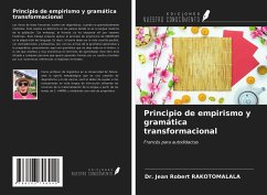 Principio de empirismo y gramática transformacional - Rakotomalala, Jean Robert