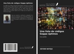 Una lista de códigos Goppa óptimos - Nayeja, Seyani