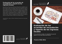 Evaluación de los acuerdos de recaudación y reparto de los ingresos locales - Olok Alira, Francis