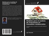 Modelos para el análisis de inversiones en inmuebles residenciales