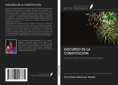 DISCURSO DE LA CONSTITUCIÓN - Adesanya-Davies, Funmilayo