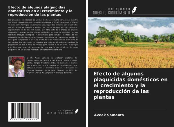 Efecto de algunos plaguicidas domésticos en el crecimiento y la reproducción de las plantas
