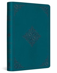ESV Compact Bible (Trutone, Deep Teal, Fleur-De-Lis Design) Cover ESV Compact Bible (Trutone, Deep Teal, Fleur-De-Lis Design)