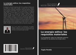 Cover La energía eólica: los requisitos materiales