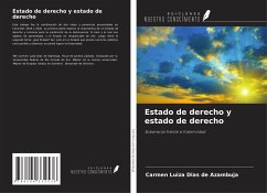 Estado de derecho y estado de derecho - Dias de Azambuja, Carmen Luiza