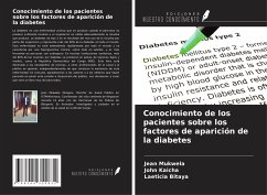 Conocimiento de los pacientes sobre los factores de aparición de la diabetes - Mukwela, Jean; Kaicha, John; Bitaya, Laeticia